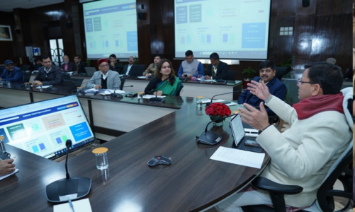  मुख्यमंत्री पुष्कर सिंह धामी ने की वाह्य सहायतित परियोजनाओं की समीक्षा बैठक
