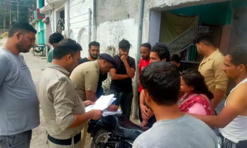 वृहद स्तर पर चलाया गया सत्यापन अभियान