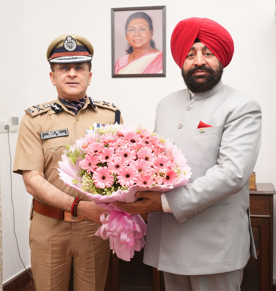 डीजीपी उत्तराखण्ड ने की राज्यपाल से मुलाकात