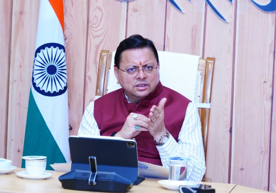 सरकारी भूमि में अतिक्रमण न हो इसके लिए मजबूत मैकेनिज्म बनाया जाए : सीएम