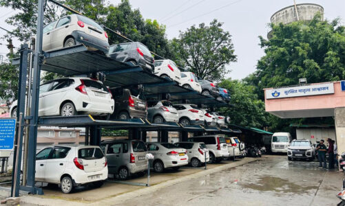 ऑटोमेटिक मैकेनिकल पार्किंग योजना को दिया मूर्त रूप
