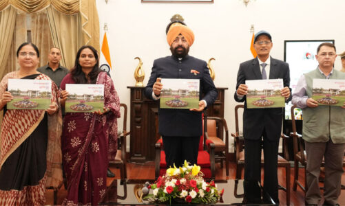 राजभवन में वसंतोत्सव-2025 पर आधारित दो कॉफी टेबल बुक का विमोचन