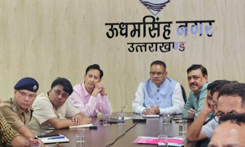 रुद्रपुर में अमित शाह के दौरे की तैयारी तेज