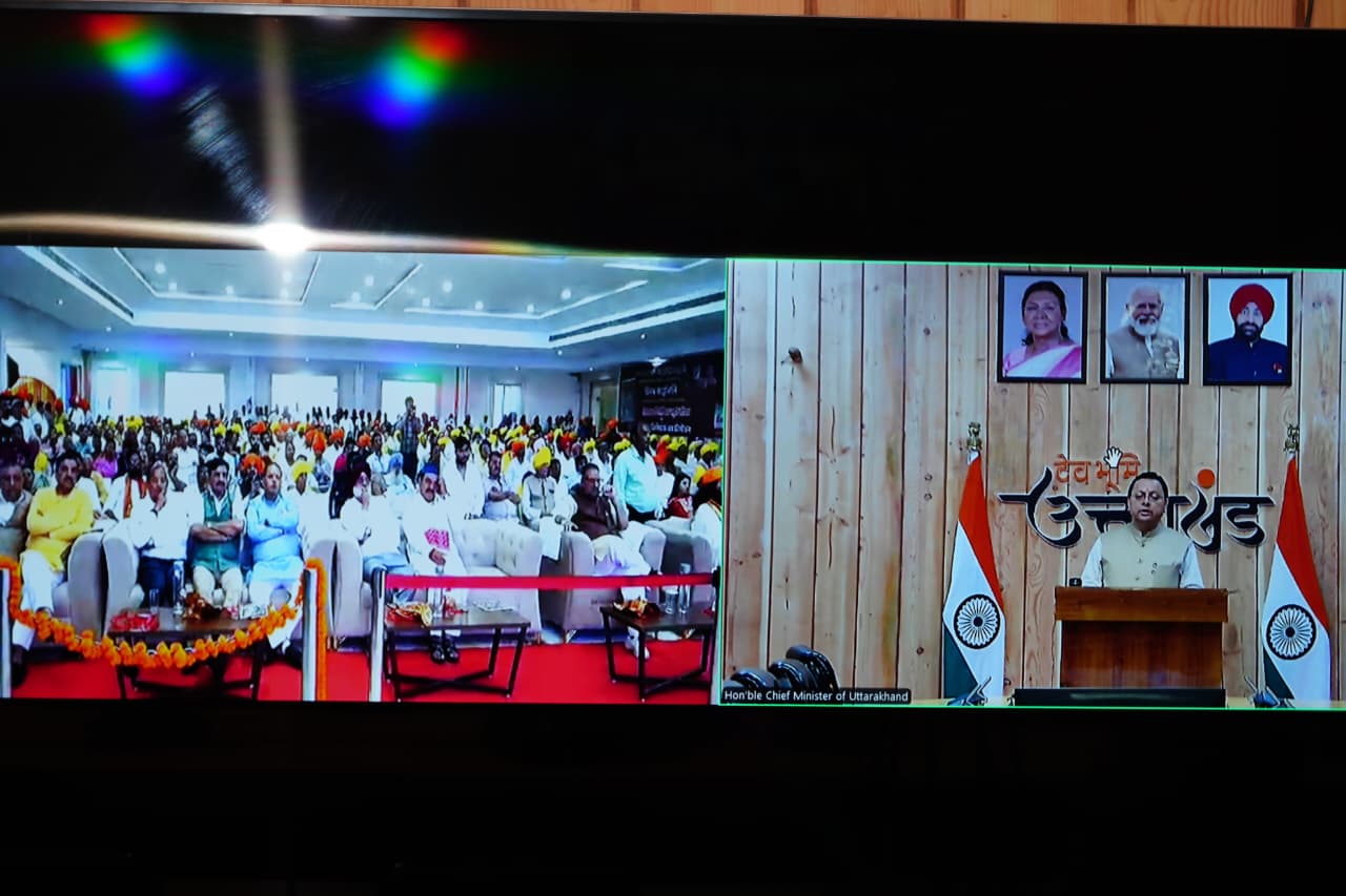 विभाजन विभीषिका स्मृति दिवस पर सीएम धामी ने काशीपुर में किया स्मारक स्थल का वर्चुअल शिलान्यास