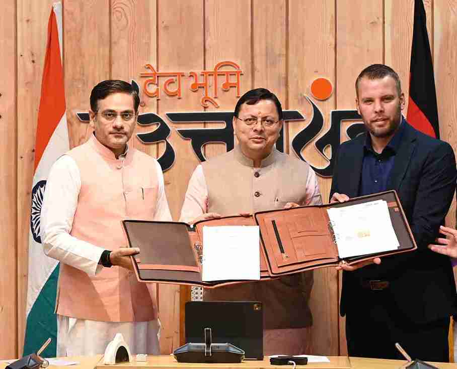 उत्तराखंड सरकार और इनोवेशन हब राइन-माइन जर्मनी के बीच एमओयू, युवा कौशल में वैश्विक अवसर