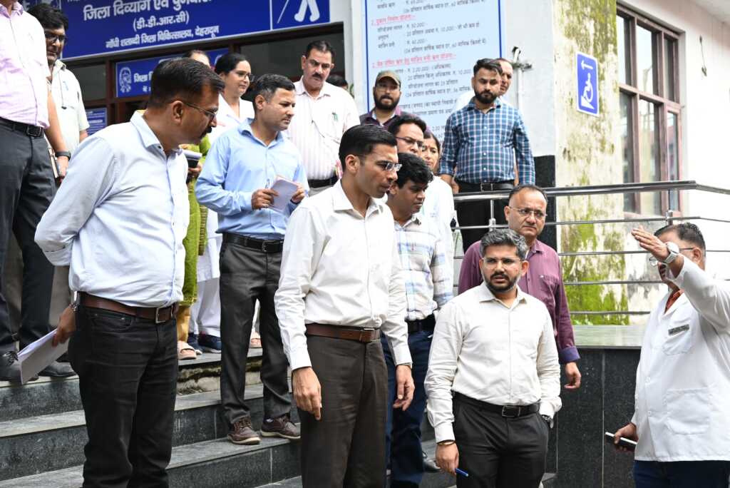 राज्य का पहला आधुनिक दिव्यांग पुनर्वास अपने जिला चिकित्सालय के गांधी शताब्दी में स्थापित