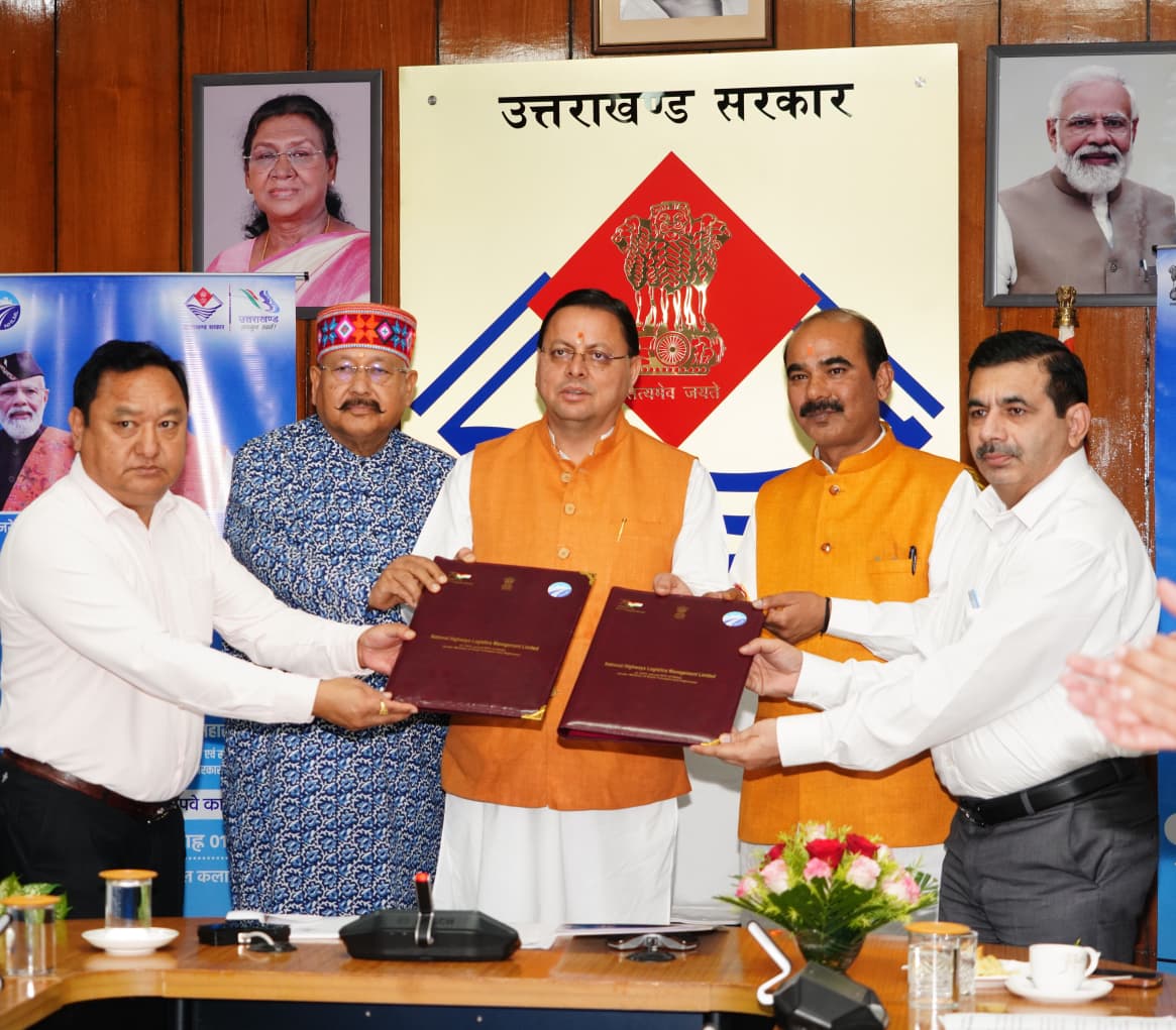 केदारनाथ-हेमकुंड रोपवे विकास के लिए उत्तराखंड सरकार ने एनएचएलएमएल के साथ समझौता किया