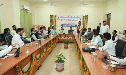 सीएम धामी ने एबीवीपी राष्ट्रीय अधिवेशन की तैयारियों को लेकर बैठक में लिया हिस्सा