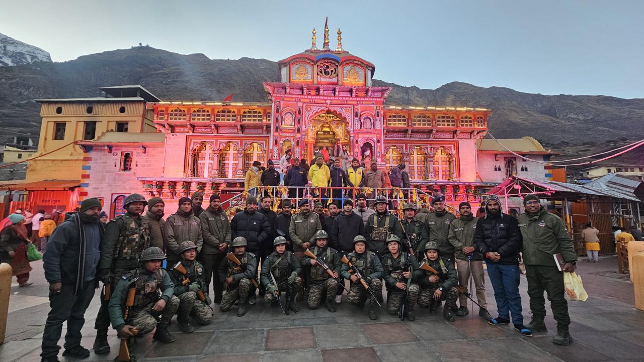 बदरीनाथ धाम में सुरक्षा ड्रिल: सेना और पुलिस का संयुक्त अभ्यास, चमोली में कड़े इंतज़ाम