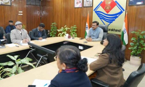 राज्य आपदा निधि प्रस्तावों पर मुख्य सचिव आनंद बर्द्धन की अध्यक्षता में कार्यकारिणी समिति की बैठक सम्पन्न