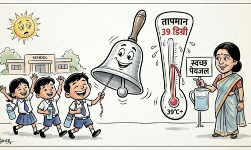 राज्य के हर स्कूल में बजेगी वॉटर बेल