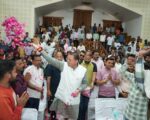 निकाय कर्मचारियों की आभार रैली में CM धामी, जनता को दिया श्रेय