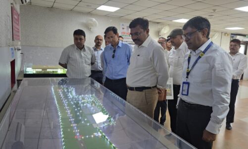 किच्छा एम्स सैटेलाइट सेंटर का निरीक्षण, 85% काम पूरा