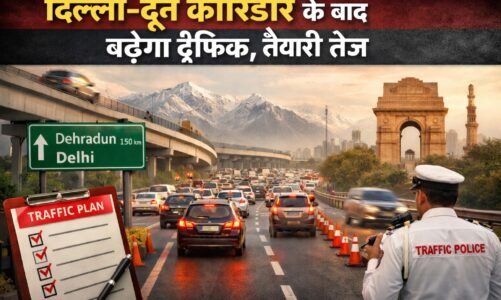 दिल्ली-दून कॉरिडोर के बाद बढ़ेगा ट्रैफिक, तैयारी तेज