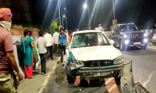 देहरादून में रफ्तार का कहर: कार और बाइक की भिड़ंत में PRD जवान समेत दो गंभीर रूप से घायल