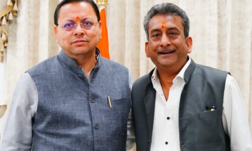 CM धामी से अभिनेता हेमंत पांडे की मुलाकात, कला-संस्कृति पर हुई चर्चा