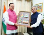 उत्तराखंड में रेलवे विस्तार को मिलेगी रफ्तार, सीएम धामी से मिले रेलवे बोर्ड अध्यक्ष