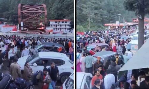 कैंची धाम की बढ़ती भीड़ से हल्द्वानी-काठगोदाम में जाम, पहाड़ के सफर पर भारी पड़ रही अव्यवस्था