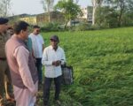 बाजपुर में भीषण ओलावृष्टि से फसलों को नुकसान, सूचना मिलते ही किसानों के बीच पहुंचे सीएम धामी